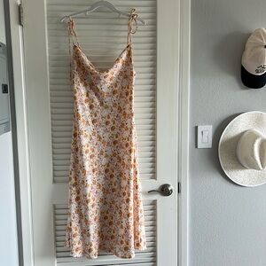 Flower Midi Dress
